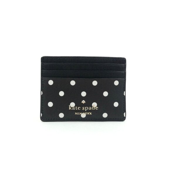 Kate Spade Black Multi Disney X Minnie Card Case NWT - Picture 6 of 8